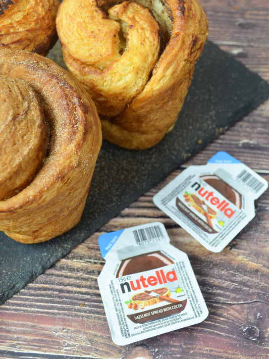 6 Nutella Cornish Cruffins